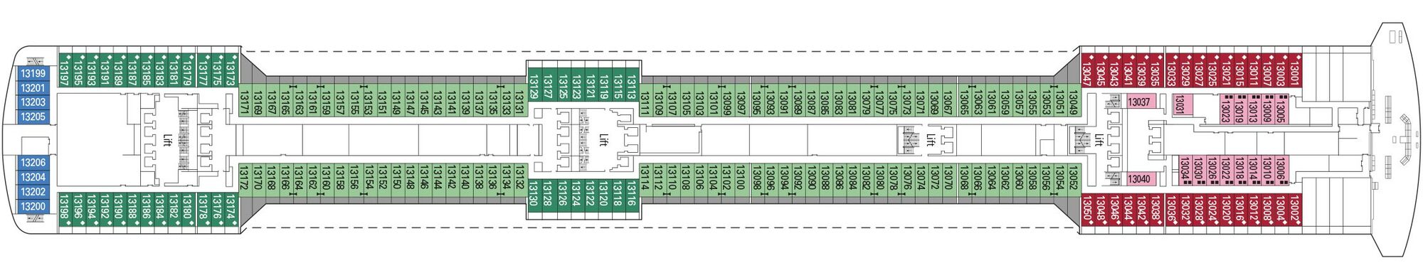 Deck 13 - Arcobaleno plan